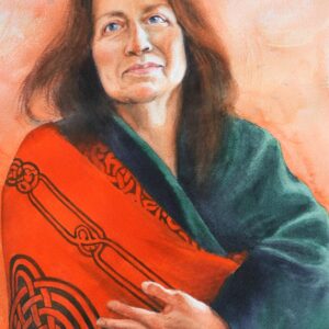 Model with celtic knot